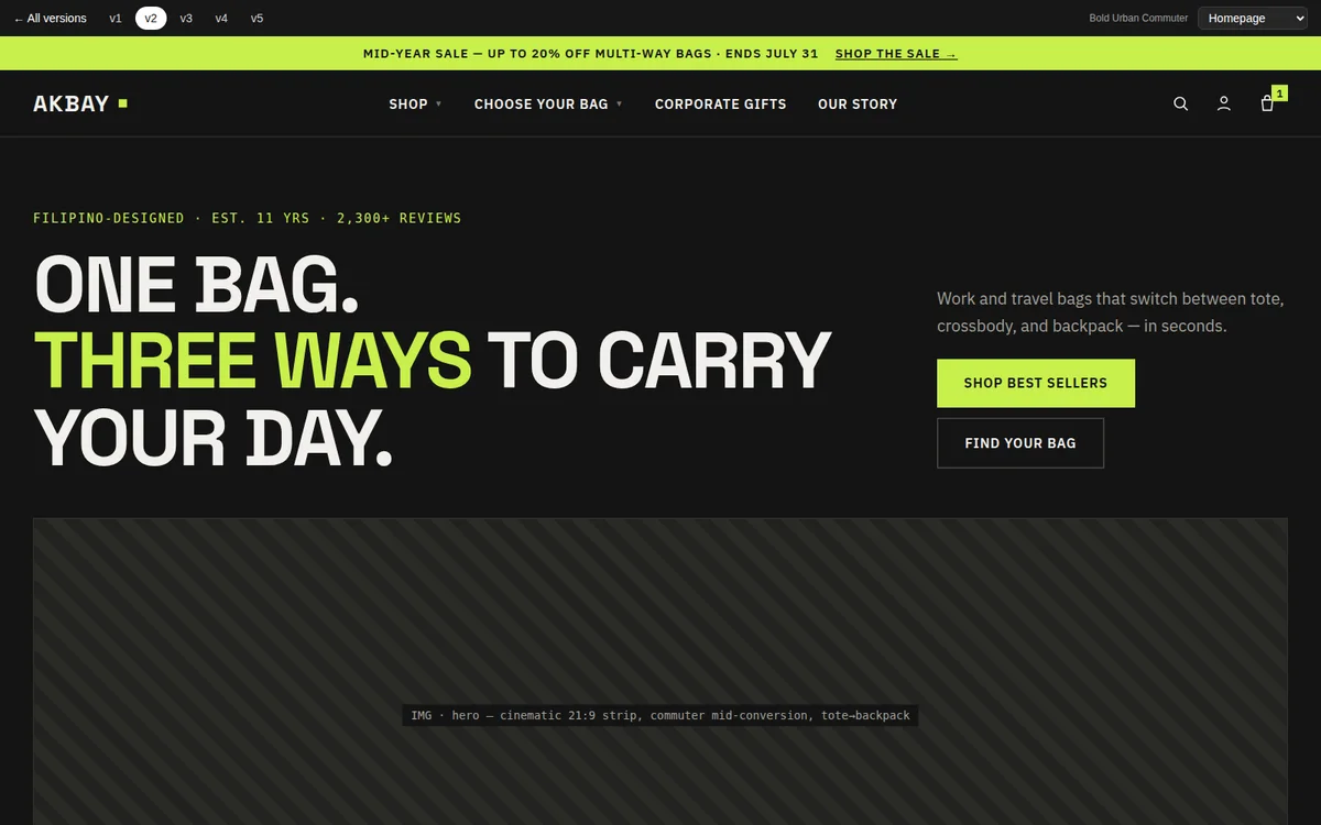 Akbay Showcase — screenshot 2 of 4