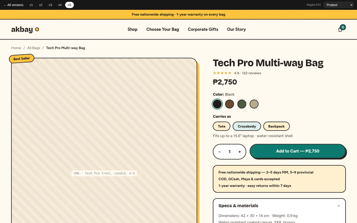 Akbay Showcase — screenshot 3 of 4