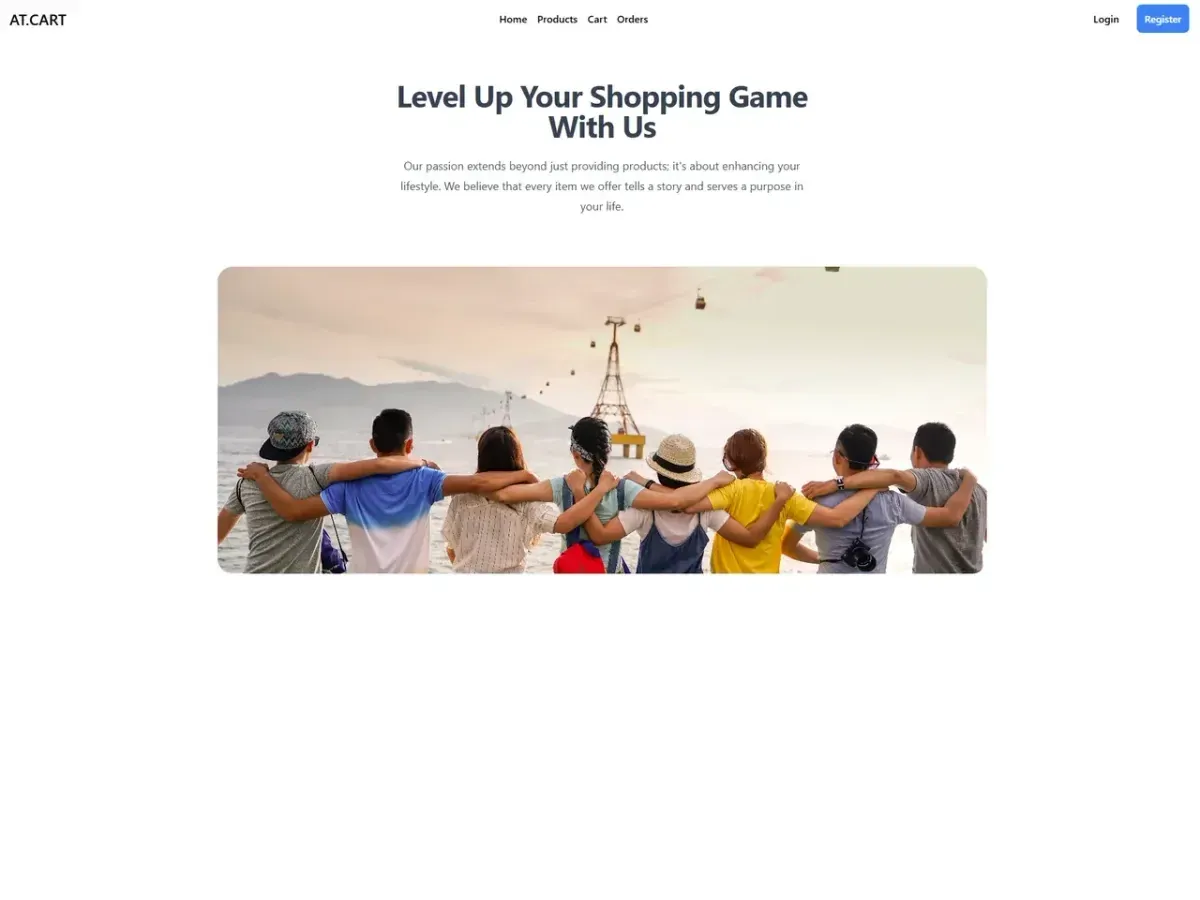 Marketplace — storefront screenshot
