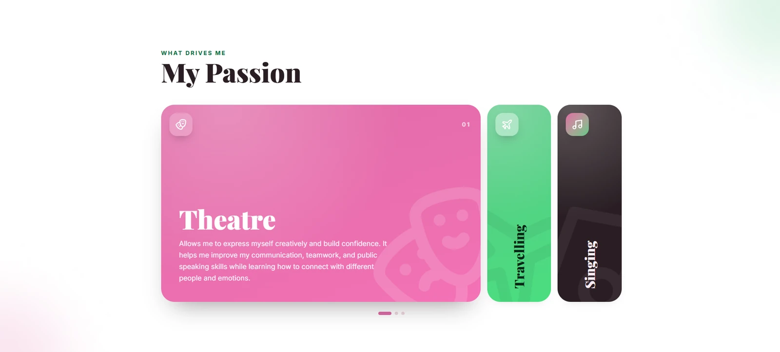 Andrea Tourism Portfolio — screenshot 2 of 3