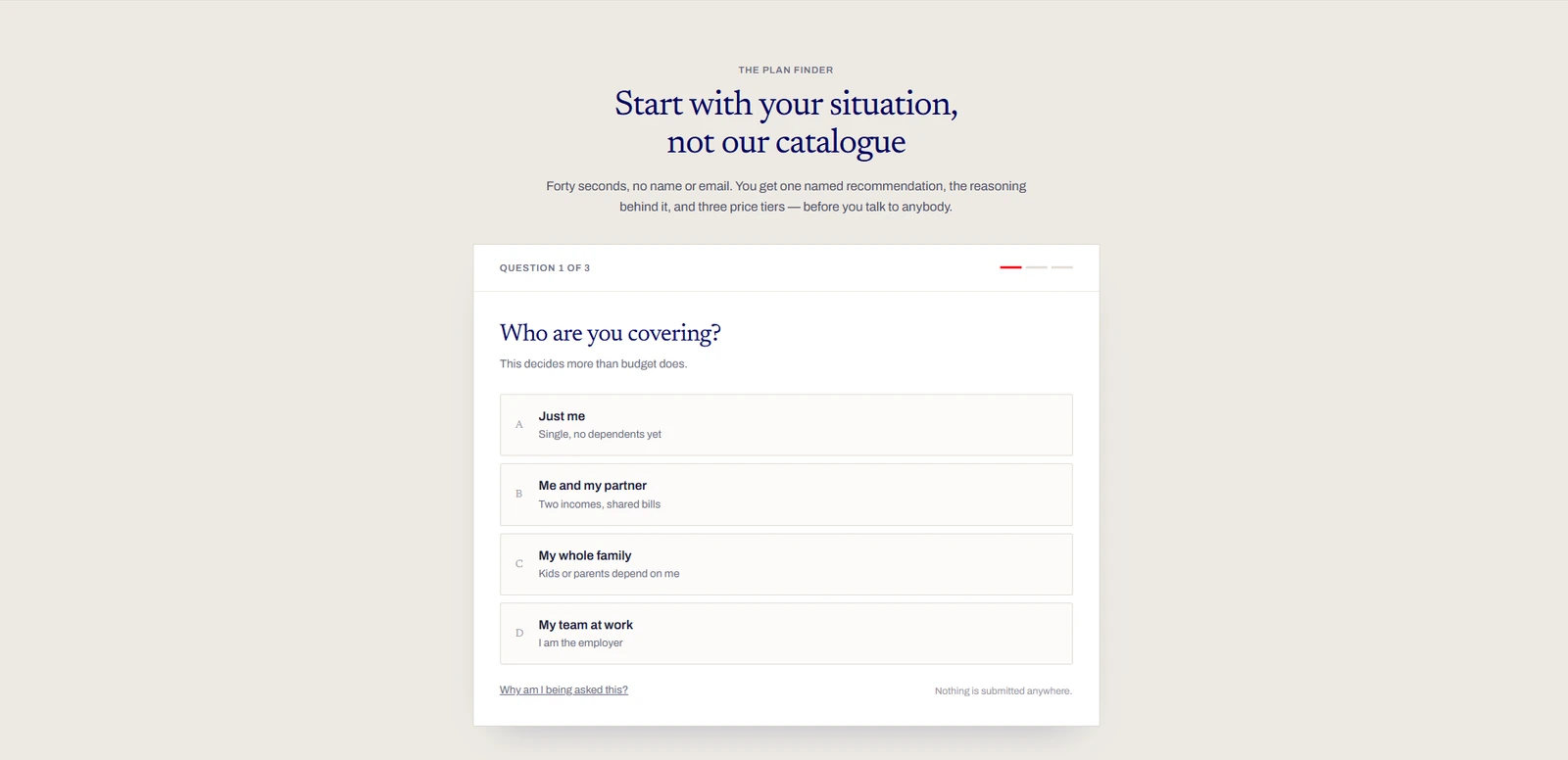 AXA Consultant Showcase — screenshot 1 of 3