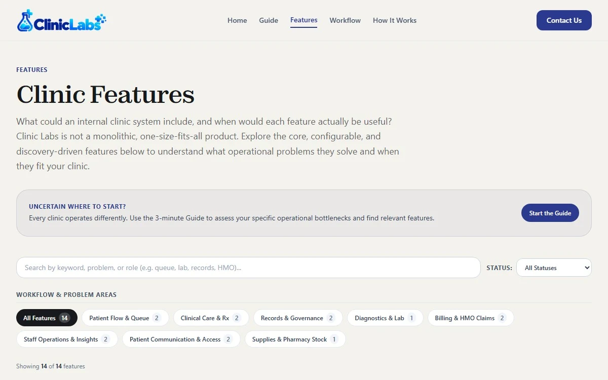 Clinic Labs — screenshot 2 of 3